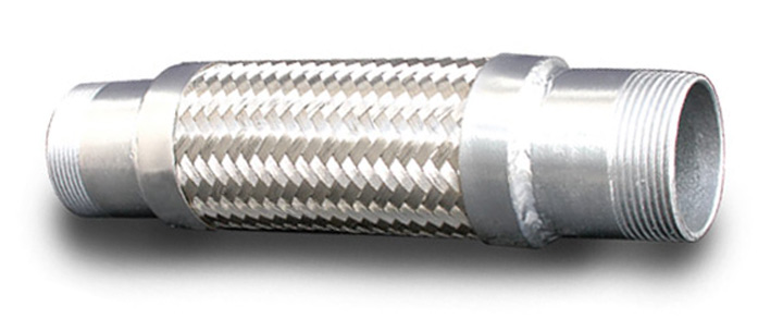 What material is used for the hose in the connectors?