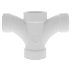 PVC DWV Double Fixture Fitting (HUB x HUB x HUB x HUB) Questions & Answers
