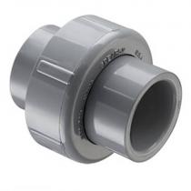 What is the pressure rating for the 3/4” Corzan CPVC union?