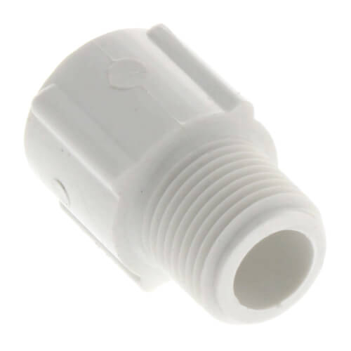 What is the installation method for this male adapter?